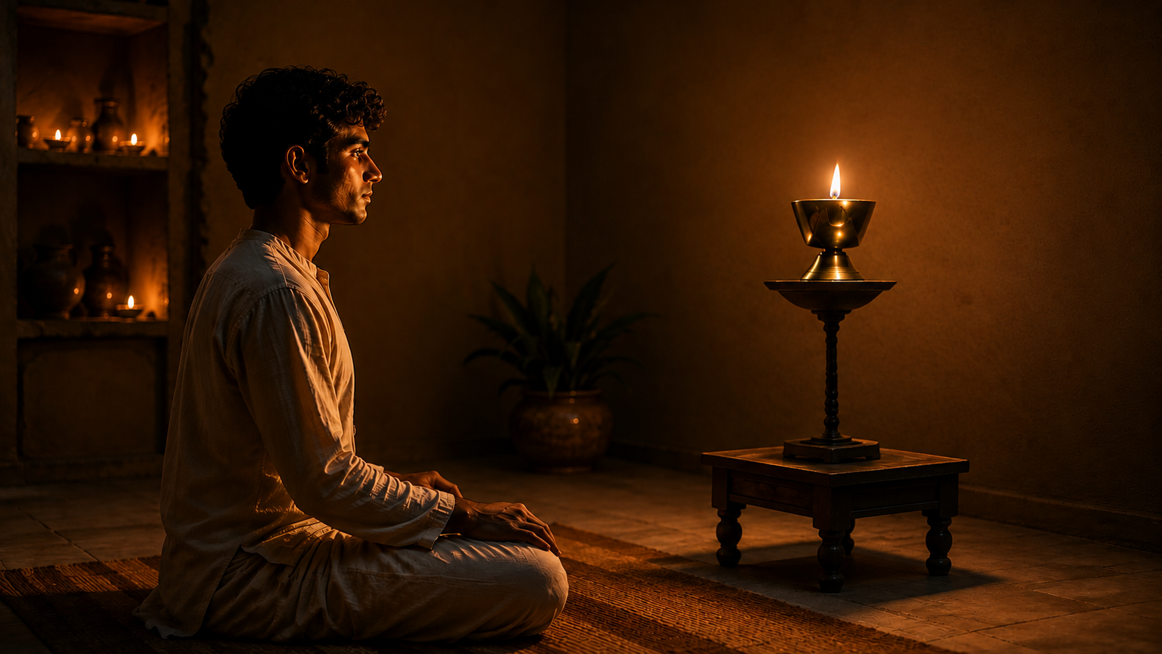 Chakra balancing yoga session